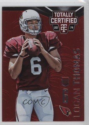 2014 Panini Totally Certified Platinum Red /100 Logan Thomas #161 Rookie RC 0a1