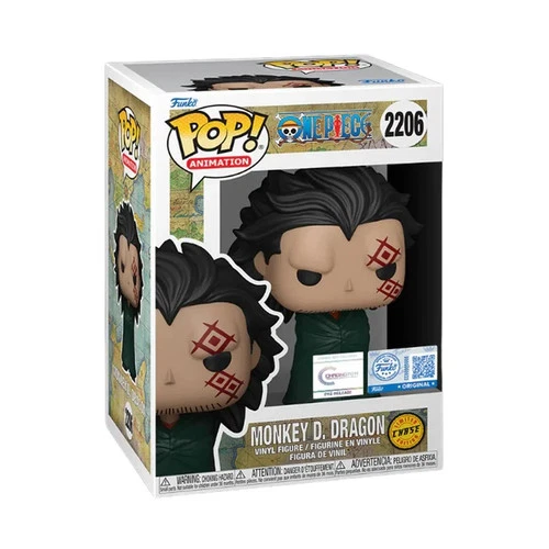 *IN HAND* Funko Pop! ANIME ONE PIECE Monkey D. Dragon #2206 CHRONO TOYS CHASE