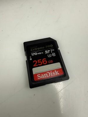 SanDisk Extreme PRO 256GB SDXC UHS-II Class10 U3 Memory Card Speed Up To 170MB/s