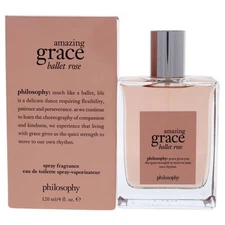 Philosophy Amazing Grace Ballet Rose Eau De Toilette Spray 4 oz/120ml New Sealed
