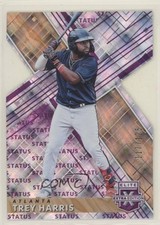 2019 Panini Elite Extra Edition Status Purple Die-Cut /125 Trey Harris #178 7qg