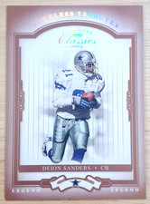 Deion Sanders /100 💥 2004 Donruss Classics Timeless Tributes - Cowboys