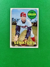 1969 Topps #586 Tim Cullen Washington Senators High-end NM-MT B69#586A1