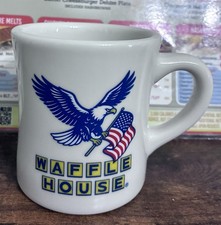 Authentic 2026 Waffle House Patriotic Coffee Mug America's 250th Anniversary