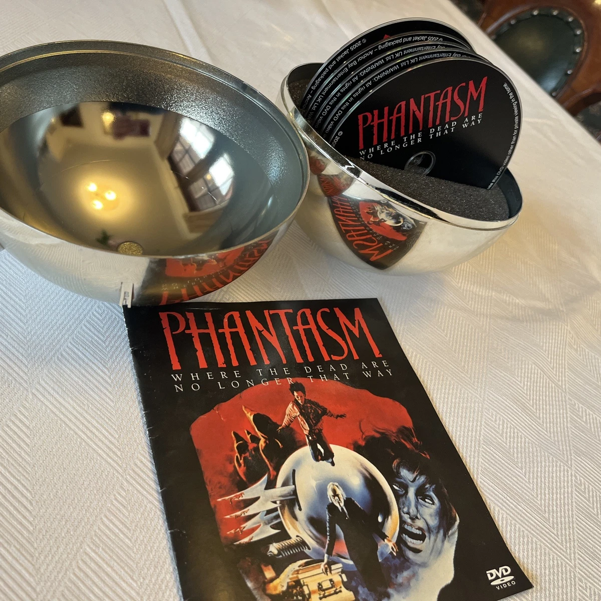 DON COSCARELLI'S PHANTASM THE TETRALOGY I - IV DVD HORROR COLLECTORS SET  SPHERE