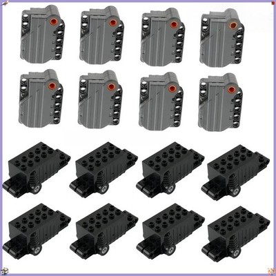 4Pack Pull Back Motor Technic Building Blocks Compat 12787c01 12799 MOC Parts US