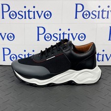 Bally Mens Brander Black Polyester Sneakers Shoes US 7 New