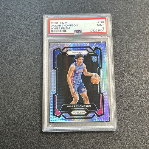 2023 Ausar Thompson PSA 9 Hyper Prizm #178 - 第 1/2 張圖片