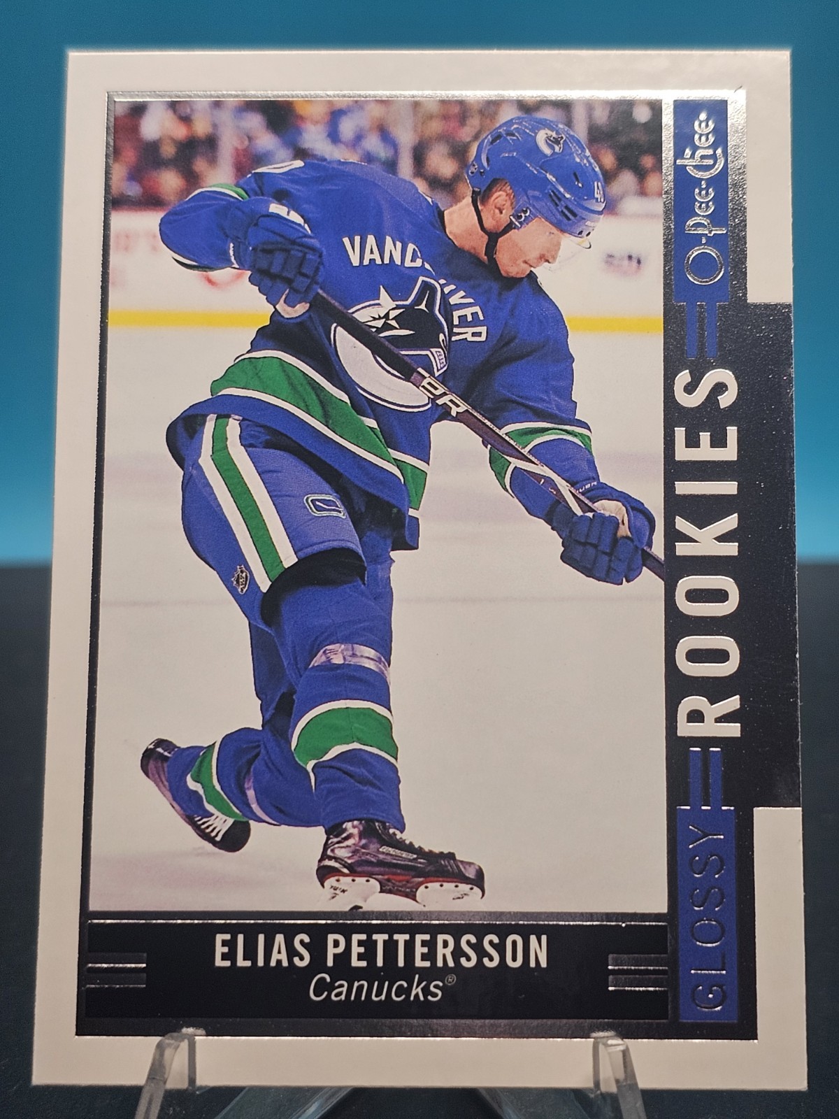 2018-19 Upper Deck - O-Pee-Chee Glossy Rookies Elias Pettersson #R-10 (RC)