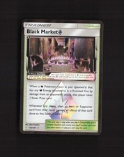 Carta Pokemon Mercato Nero 134/181 Team Up Rara Prisma Stella Holo NM