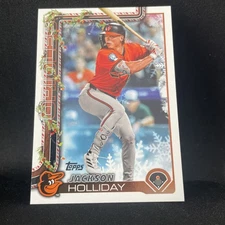 2025 Topps Holiday - Cookie Back Jackson Holliday #H188 SP