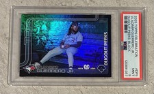 2025 Topps  Dugout Peeks Vladimir Guerrero Jr. #DP-9 Black /10 PSA 9 SSP 
