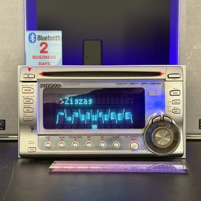 KENWOOD DPX-06MD 2DIN Car Audio CD MD Player JDM Added Bluetooth