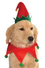 Brand New Santa Christmas Elf Pet Dog Costume Kit