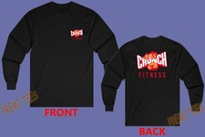 Crunch Fitness Gym Men's Black Size S-3XL