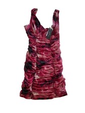 City Studio Women’s Slim Red Dress Size M