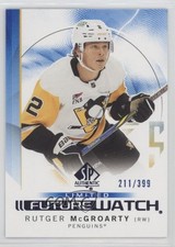 2024-25 SP Authentic Future Watch Limited Blue 211/399 Rutger McGroarty #165 2o7