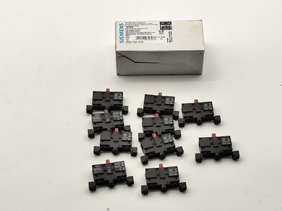 10 x Siemens Kontaktblock 3SB3 420-0CA Schaltelement
