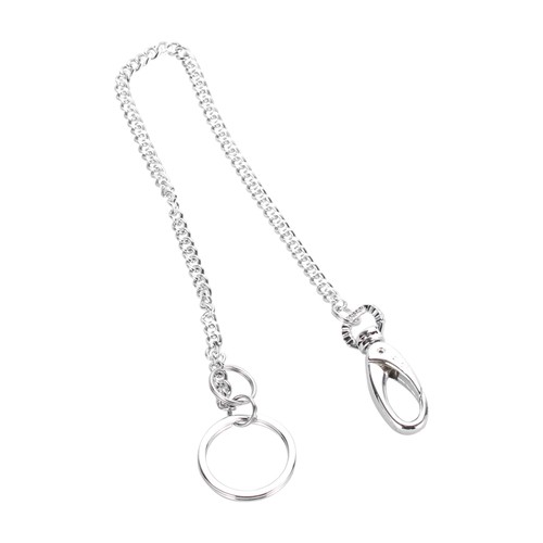1 Stück Edelstahlkette Metall Schlüsselanhänger lange Kette Taille hängend Schlüsselanhänger für - Bild 3 von 11
