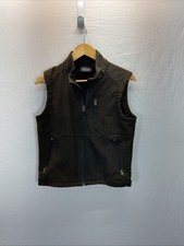 RAFTER C Cowboy Collection Soft Shell Brown Vest Youth L Lined Read