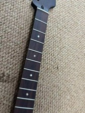22 Fret S-Style Guitar Neck Wenge Fretboard Satin Nitro 9.5" for DIY Guitar Part