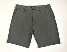 Men s O Neill Hybrid Gray Stretch Shorts Size 34 Walk Casual Surf