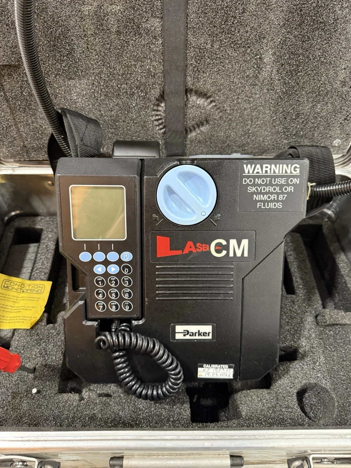 Parker iCount Laser CM LCM20.9030.MOD Portable Fluid Particle Counter - No PSU 3