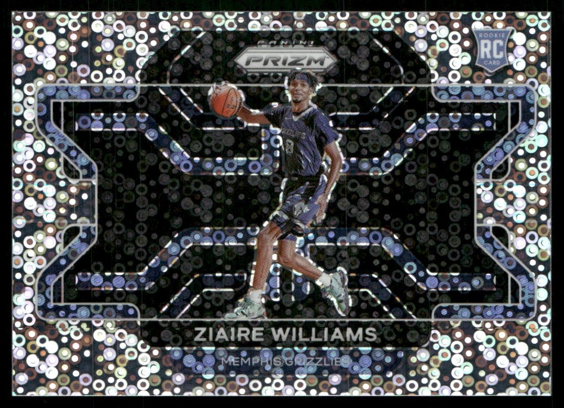 2021-22 Panini Prizm Variation Fast Break Ziaire Williams Rookie #313 GS1