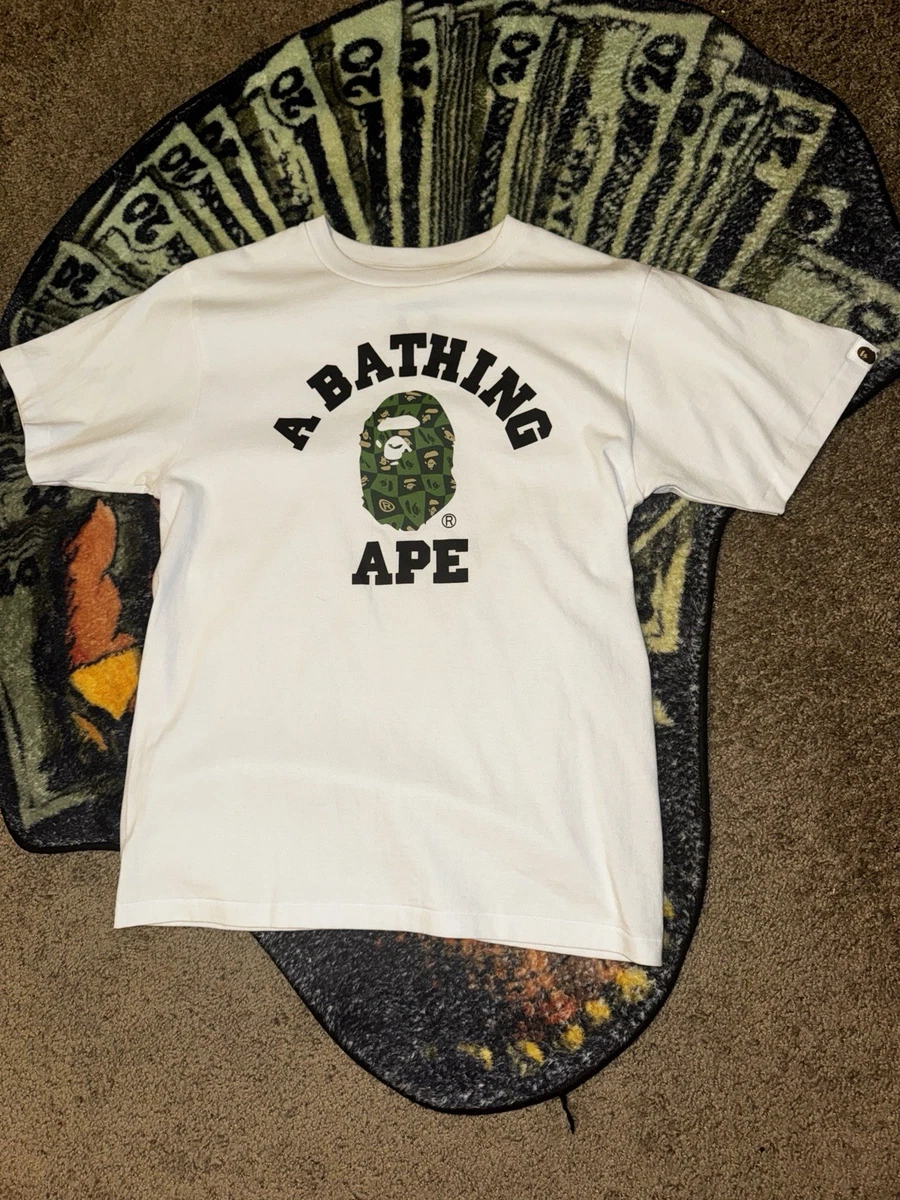 A Bathing Ape Size S White Shirts for Men for sale | eBay