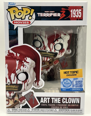 Funko Pop! Art The Clown with Axe #1935 Terrifier 3 Exclusive Vinyl + PROTECTOR