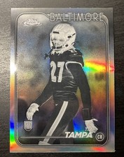 T.J. TAMPA Topps Chrome Negative Refractor Rookie Baltimore Ravens