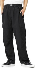 Pantalones cargo Lacoste XXL para hombre calce relajado repelentes al agua negros nuevos con etiquetas $180