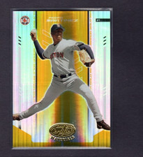 2004 LEAF CERTIFIED MATERIALS MIRROR GOLD PARALLEL #151 PEDRO MARTINEZ SP #01/25