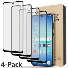 4-Pack Transparent Tempered Clear Glass Screen Protectors For Samsung Galaxy A17