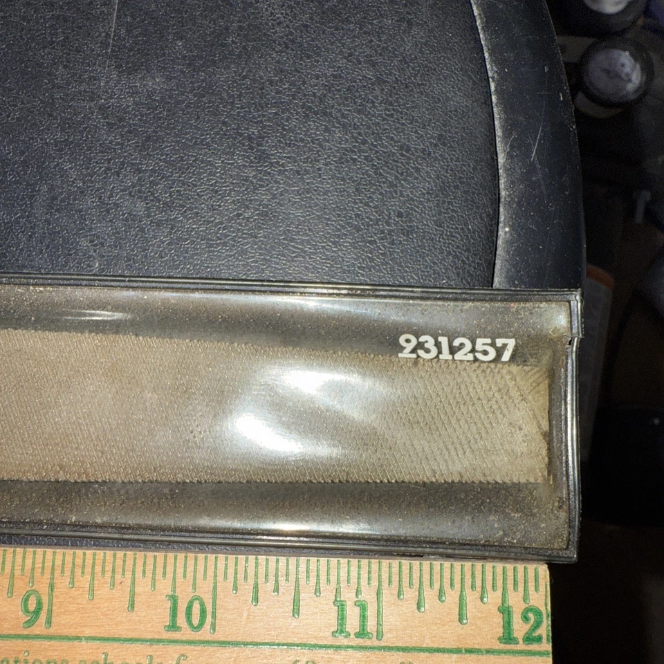 Craftsman 10 inch flat file Bastard Cut 931257 premium blk oxide finish + Cover - Image 4 of 4