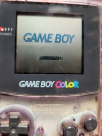 Nintendo Game Boy Color Atomic Purple Handheld System For Parts Or Repair