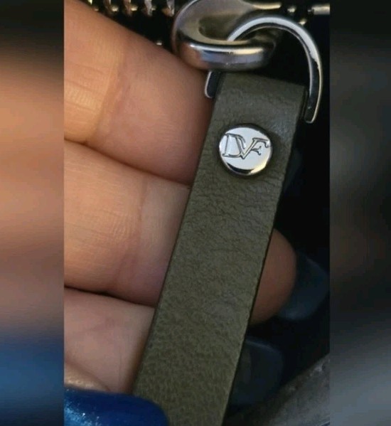 DVF Mini Harper Python Embossed Suede Crossbody S… - image 7