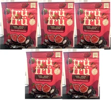 5x Tru Fru Hyper-Dried Real Strawberries White Dark Chocolate 3.4oz each ex11/26