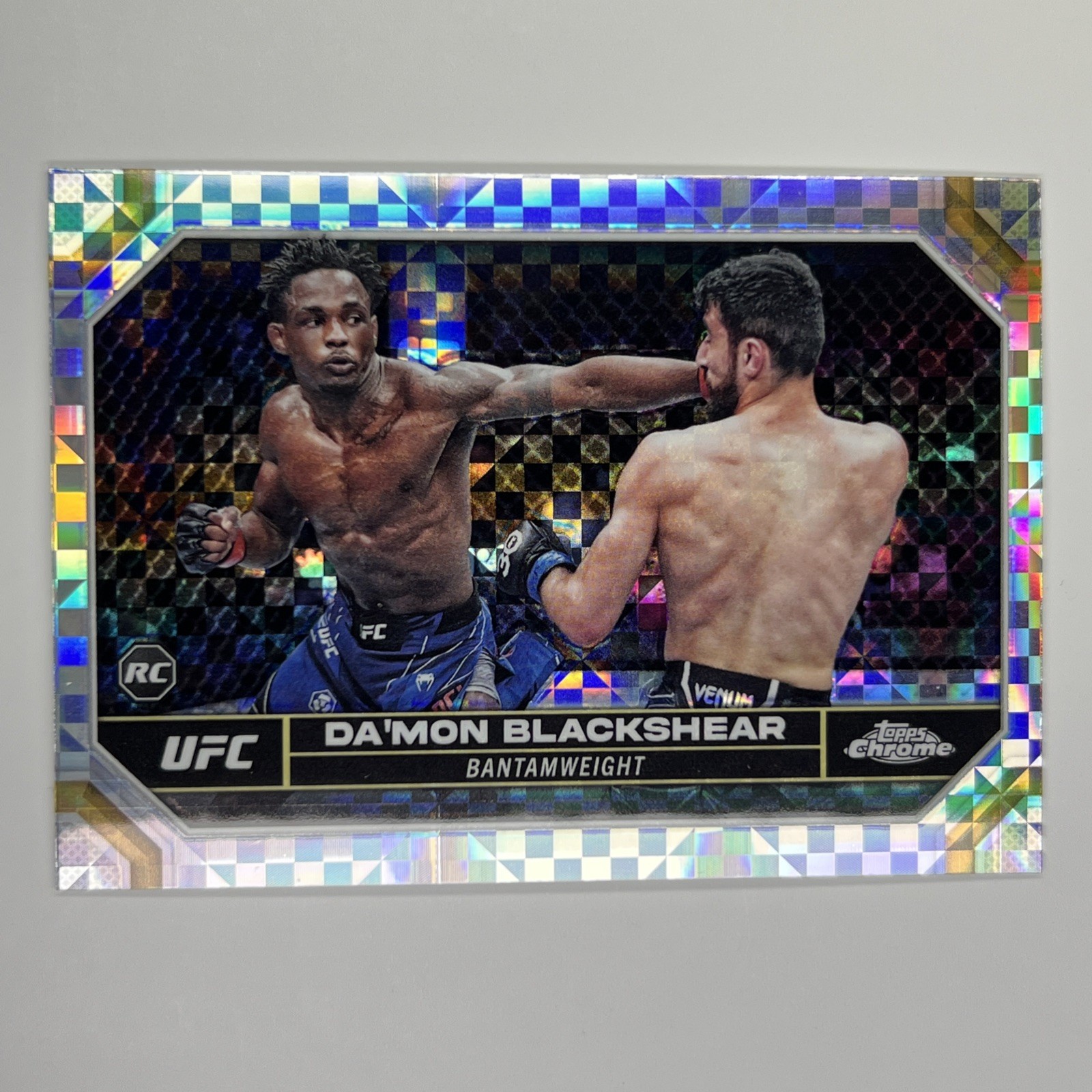 2024 Topps Chrome UFC - Da'Mon Blackshear #21 X-Fractor (RC)