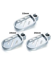 Silver Soap Dish for Shower Riser Rail Adjustable Slide Soap Holder Tray Gadget