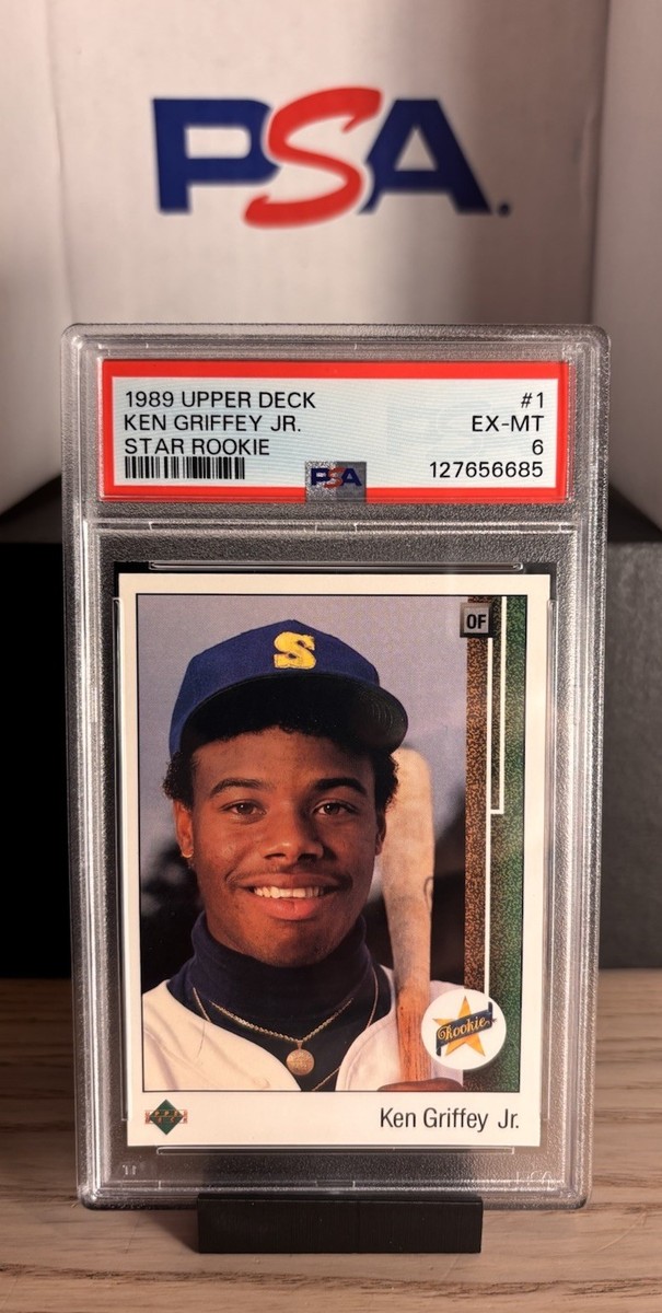 1989 Upper Deck - Ken Griffey Jr PSA 6 #1 (RC) (Rookie Card) | eBay