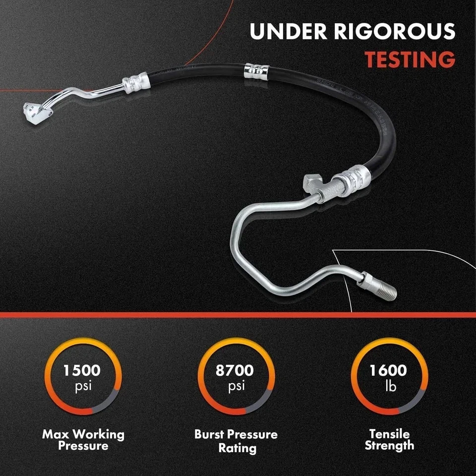 Conjunto de línea de manguera de presión de dirección asistida A-Premium compatible con Ford Exc... Foto 2 de 4