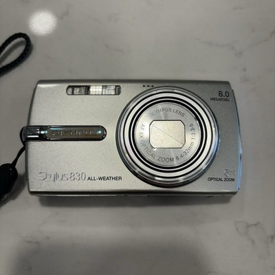 Olympus Stylus 830 All-Weather 8MP Digital Camera 5x Optical Zoom Not Working