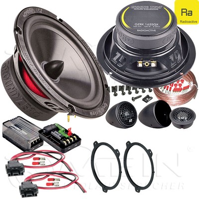 GROUND ZERO LAUTSPRECHER für BMW 3ER E46 1998-2007 Heck Hinten 2-Wege 190W #AJHH