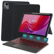 Backlit Touchpad Keyboard Case for Lenovo Tab M11 2024 11 Inch, Backlight