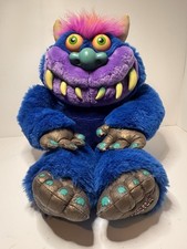 My Pet Monster Giant Plush 2001 Toymax Large Blue Vintage Stuffed
