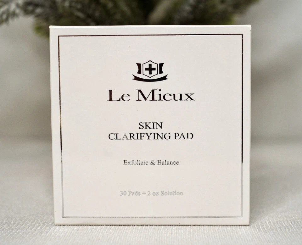 NUEVO Le Mieux Almohadilla Clarificante para la Piel Exfoliante y Equilibrante 56 ml/2 oz (30 almohadillas) Foto 2 de 4