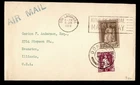 DR WHO 1959 IRELAND FDC? COMBO DUN LAOGHAIRE AIRMAIL TO USA R62332