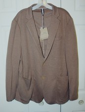 PJ Paul Jones Knit Blazer Beige Waffle Cardigan Jacket Size XL