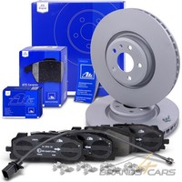 ATE Bremsscheiben +Ceramic BelÄGe +Kontakt Satz Vorne FÜR Audi A4 B9 A5 F5 Q5 FY